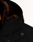 Men's Jacket Lambswool Oversized Hooded Thick Padded